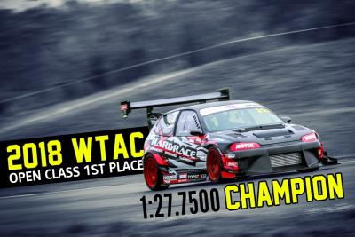  World Time Attack 2018 Open Class Champion!.